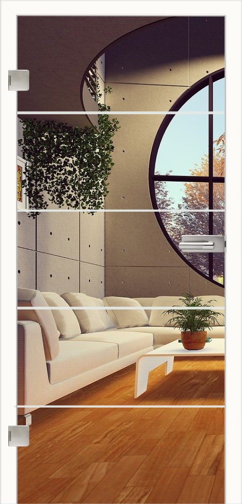 Ganzglastür London – Bild 2